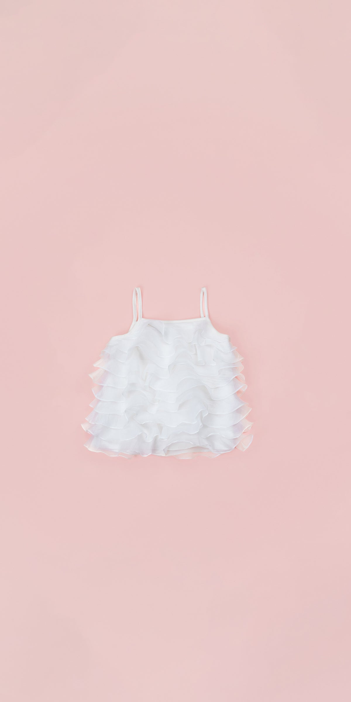 RUFFLES DETAIL STRAPPY TOP