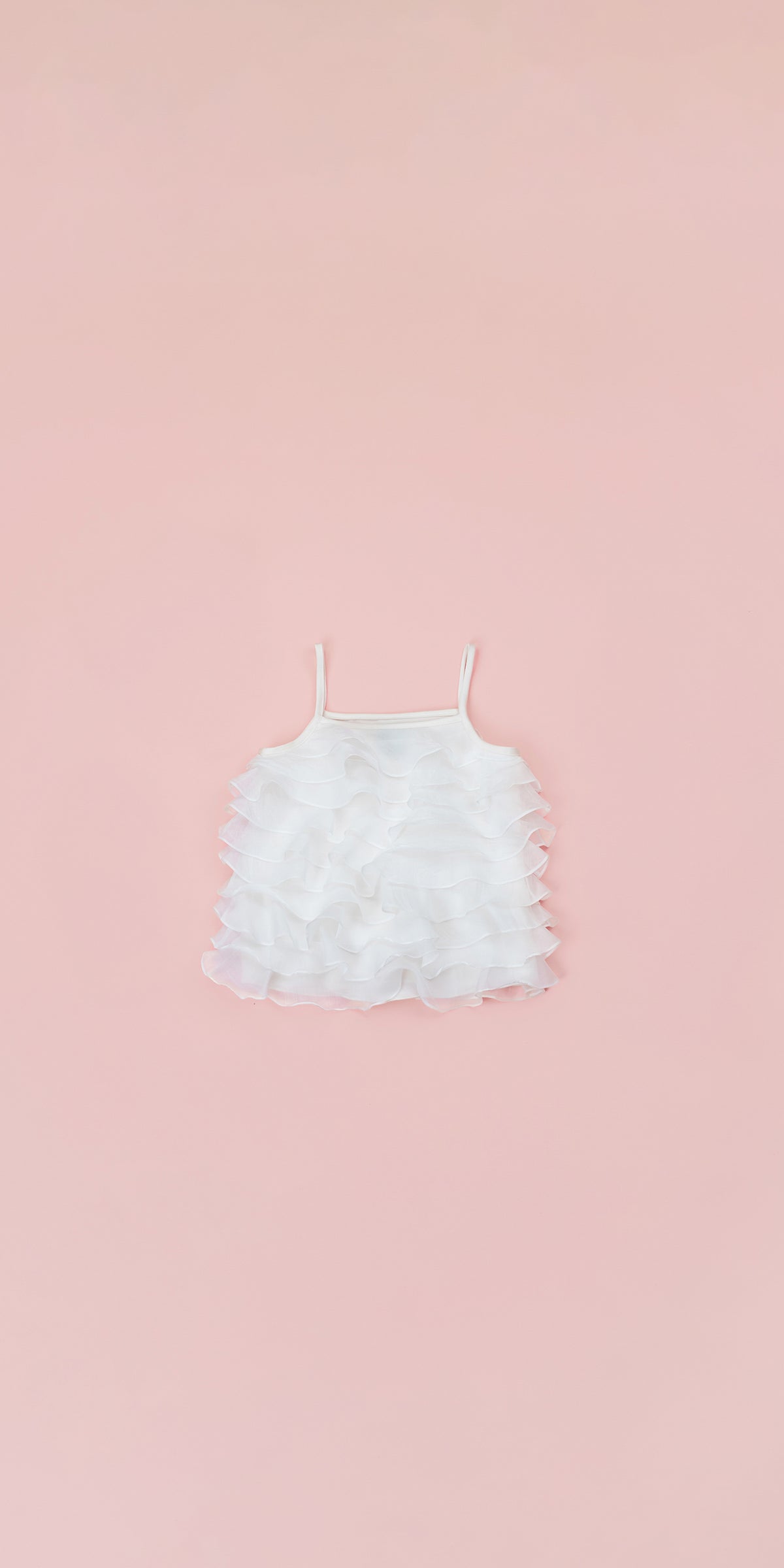 RUFFLES DETAIL STRAPPY TOP