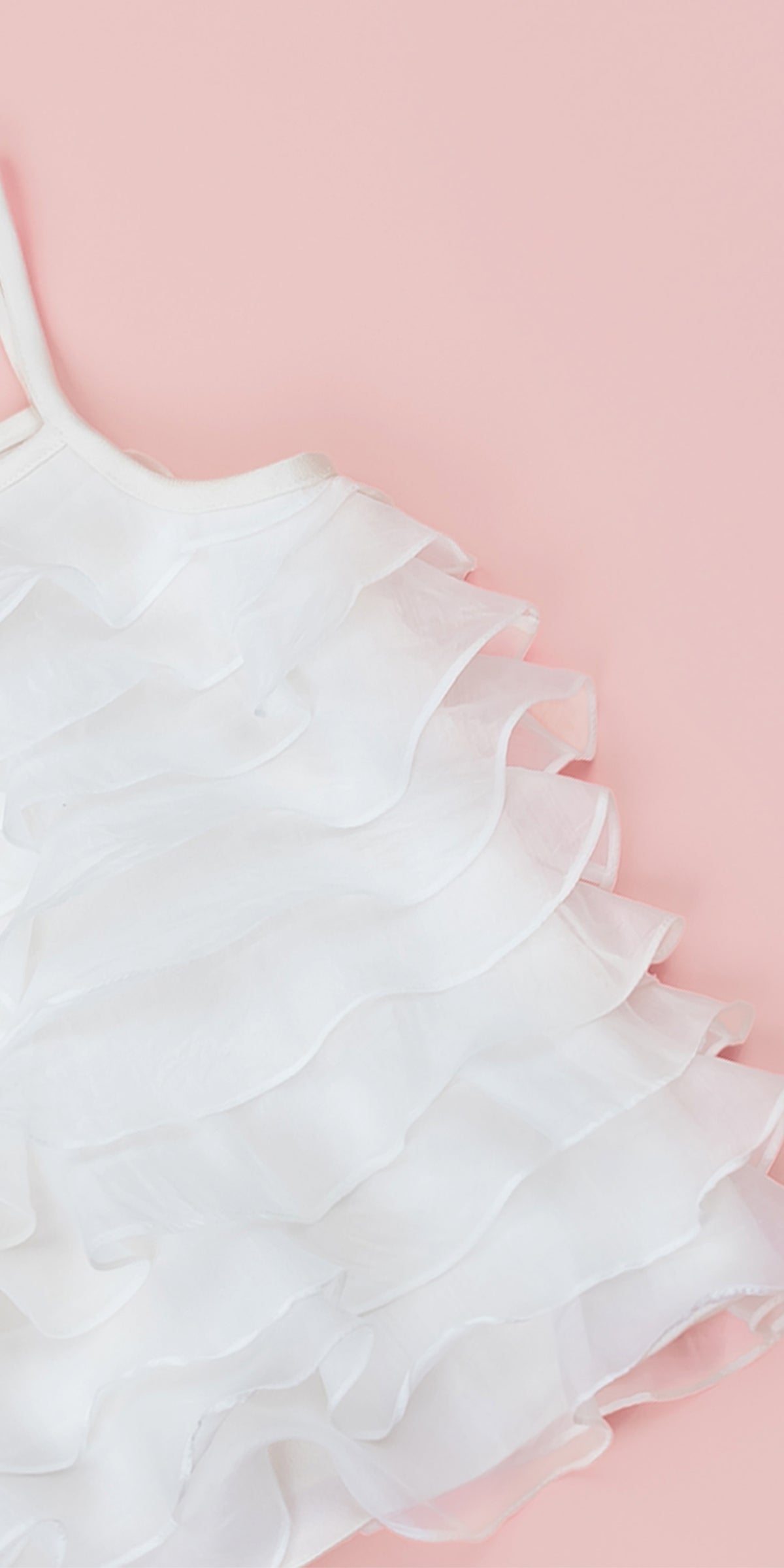 RUFFLES DETAIL STRAPPY TOP