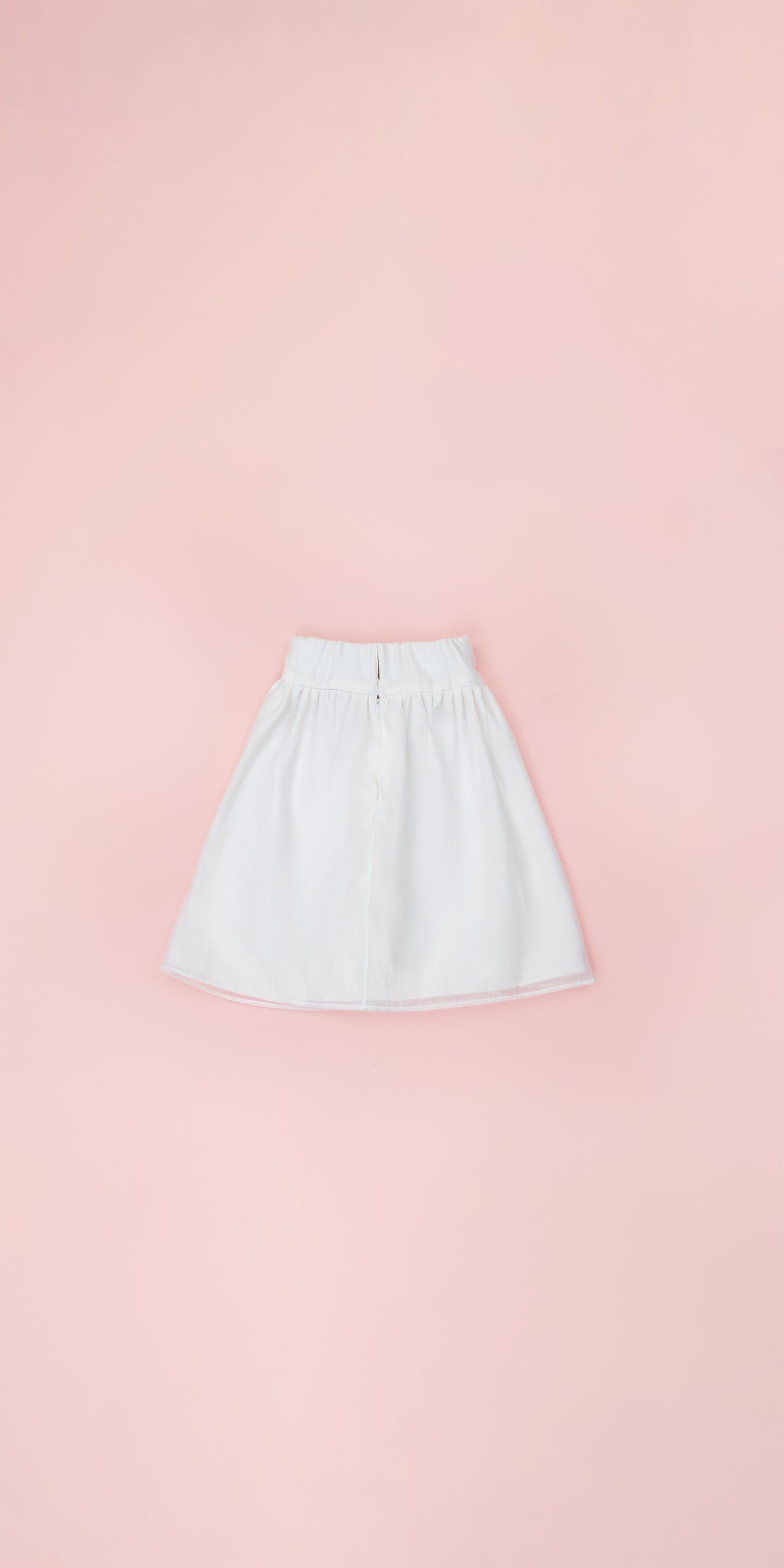 GATHERED MIDI SKIRT