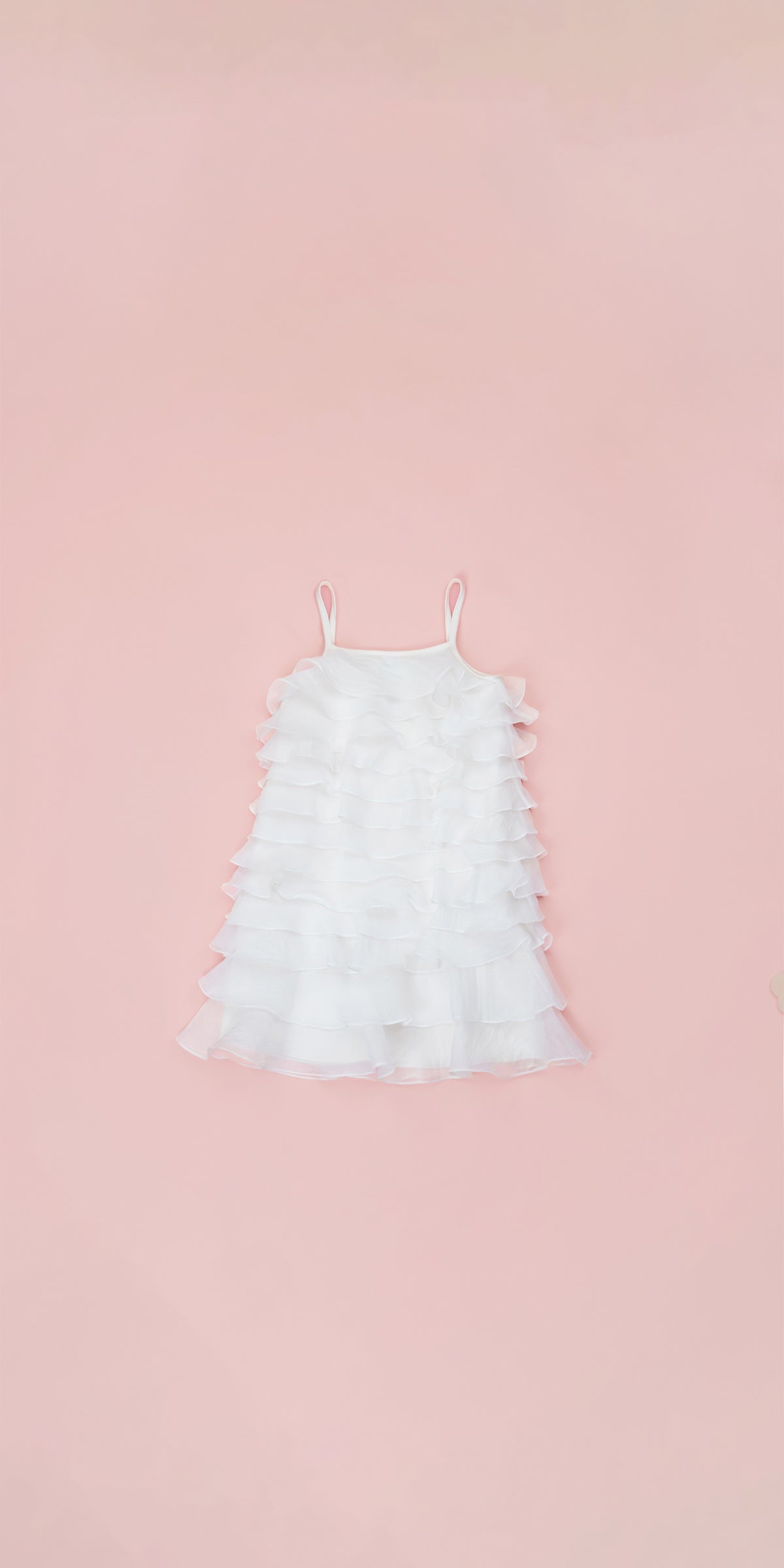 RUFFLES DETAIL MIDI DRESS