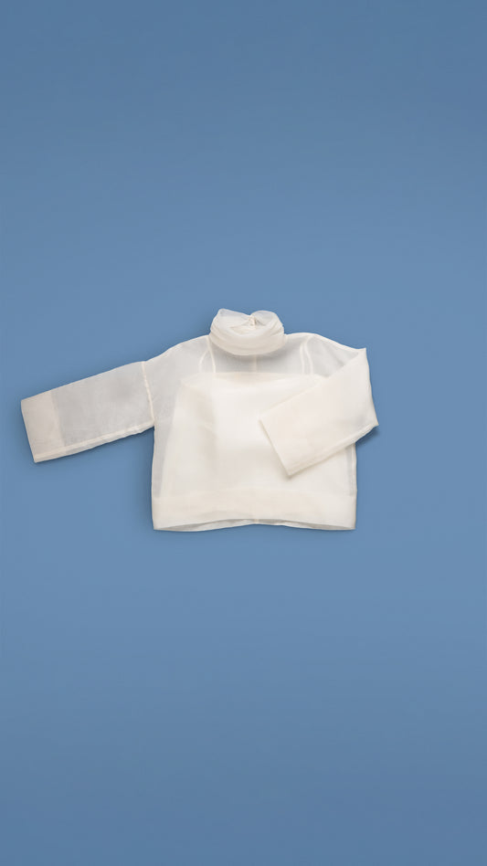 DROP SHOULDER TOP WITH STRAPPY INNER TOP