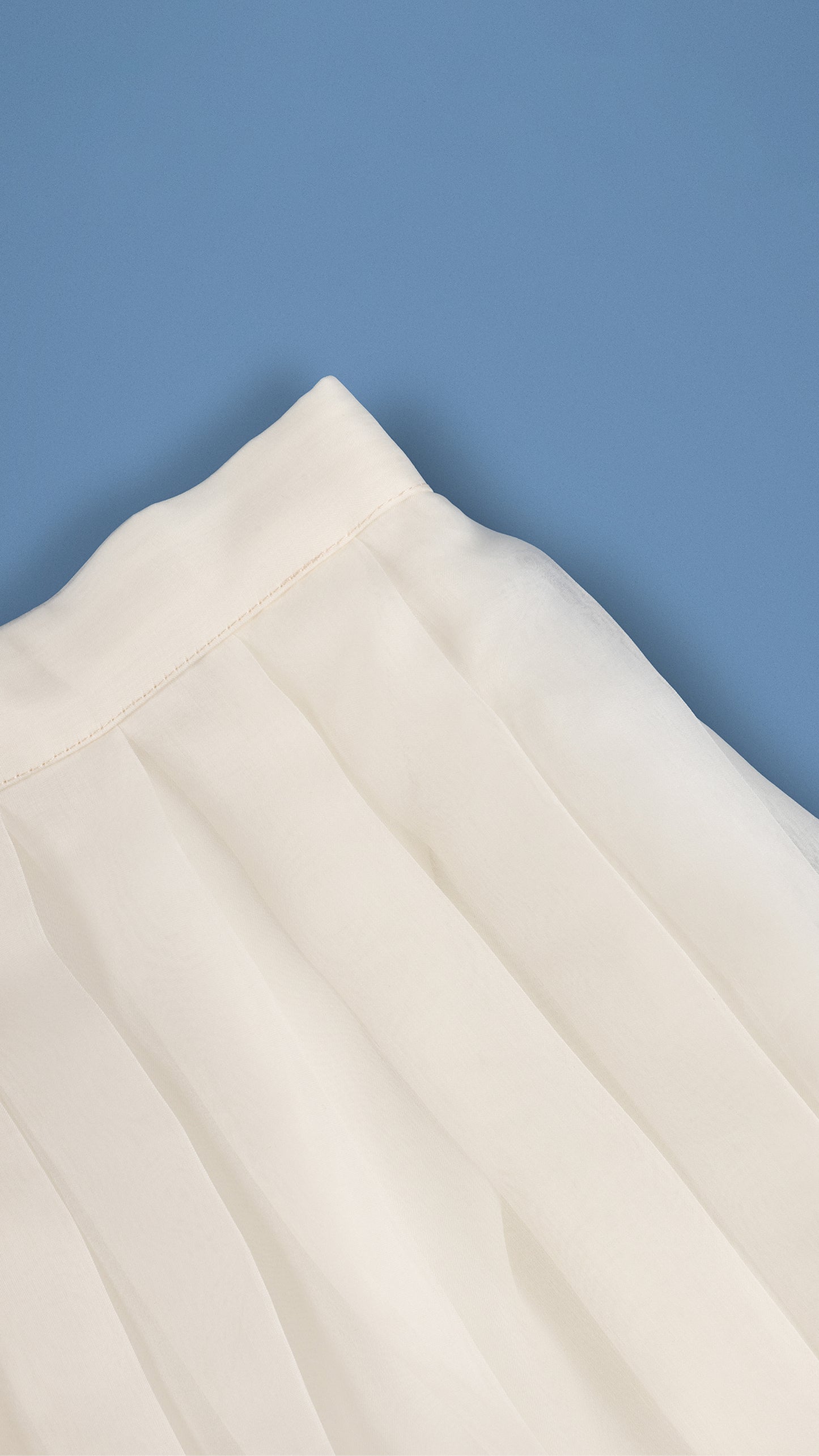 PLEATED MIDI SKIRT