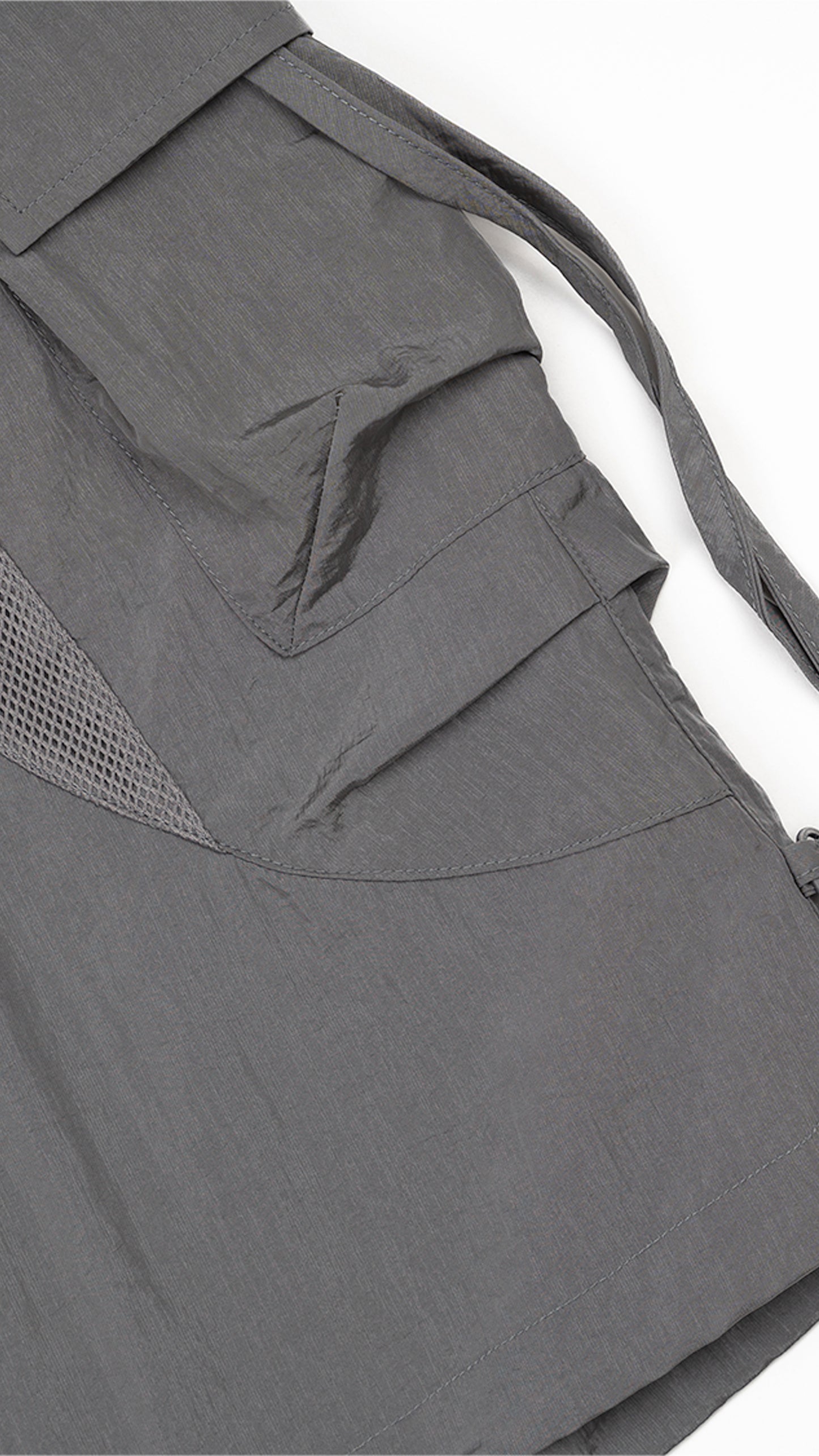 Multi-Pocket Cargo Skirt