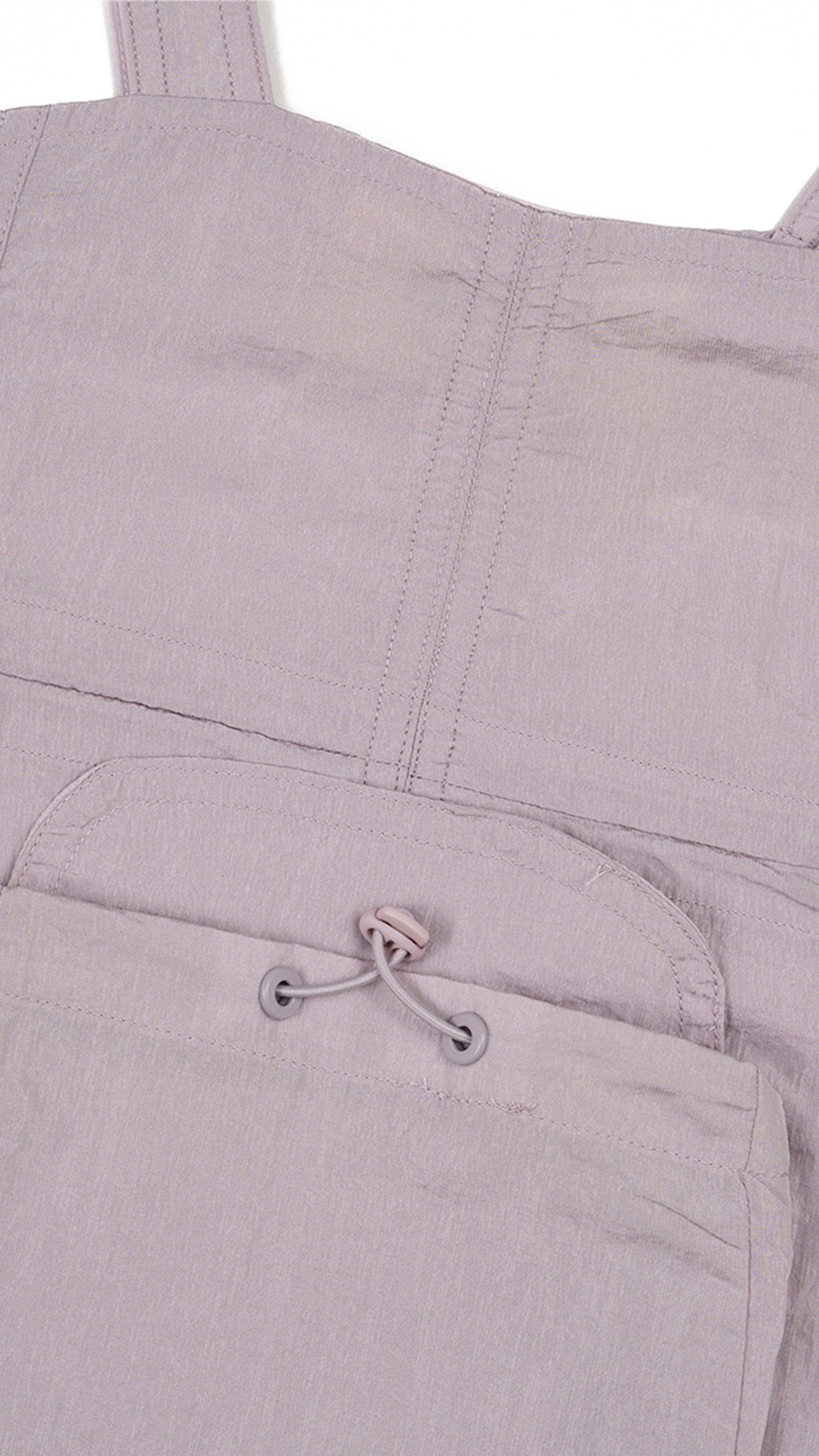 Cargo Pocket Detail Pinafore Dress