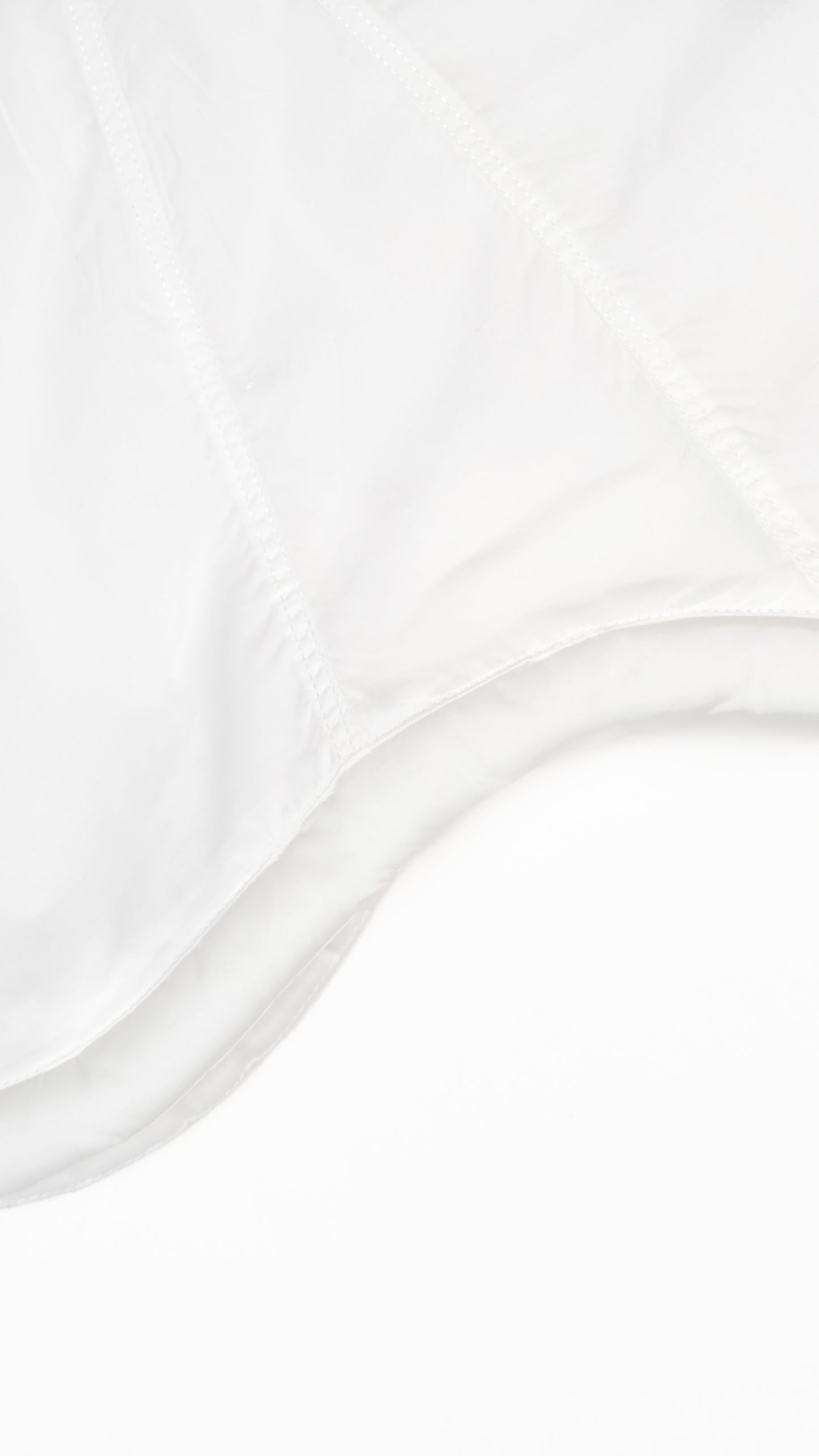Paneled Trapeze Top with Padded Scallop Hem