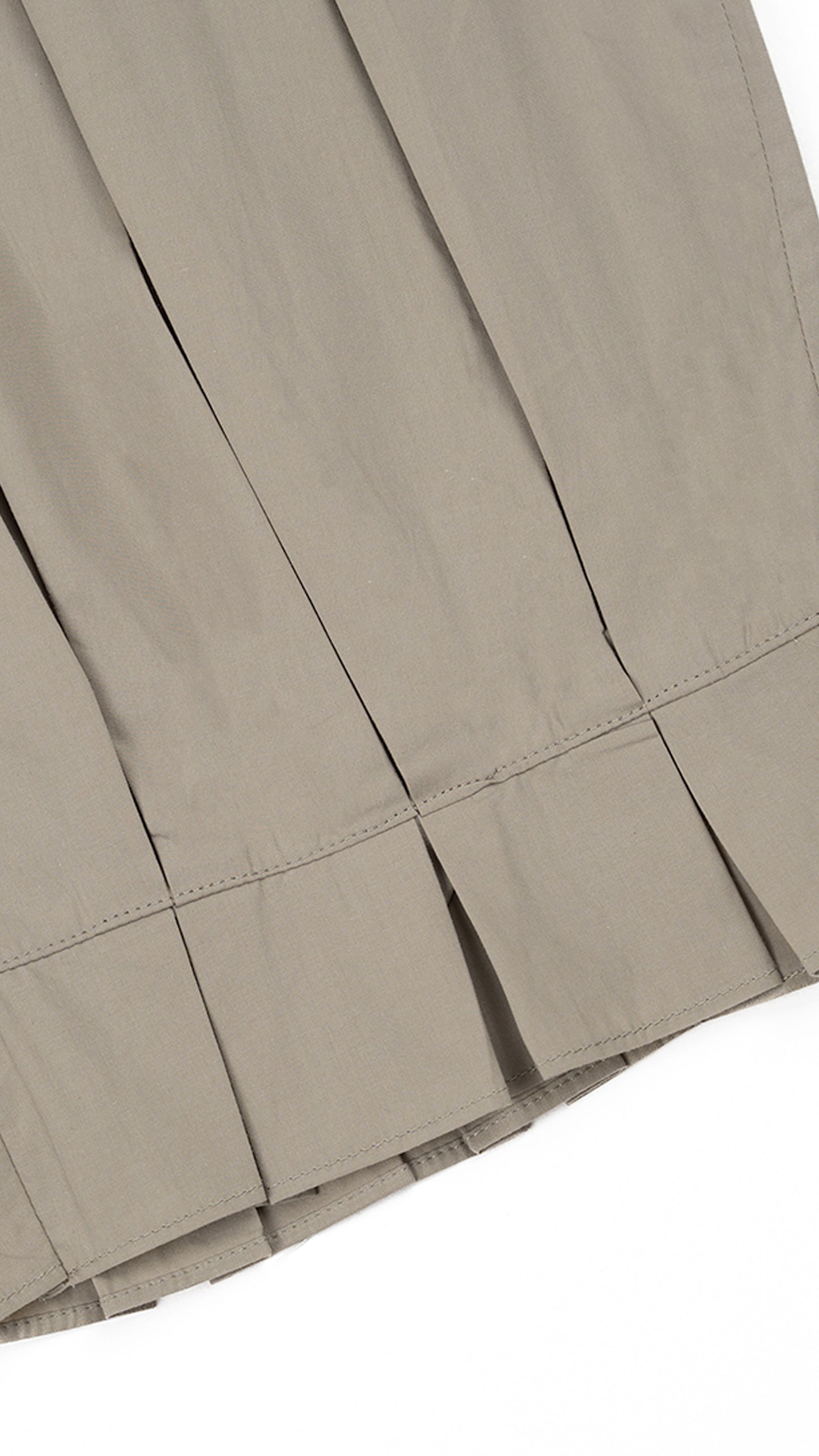 Box Pleated Barrel Pants