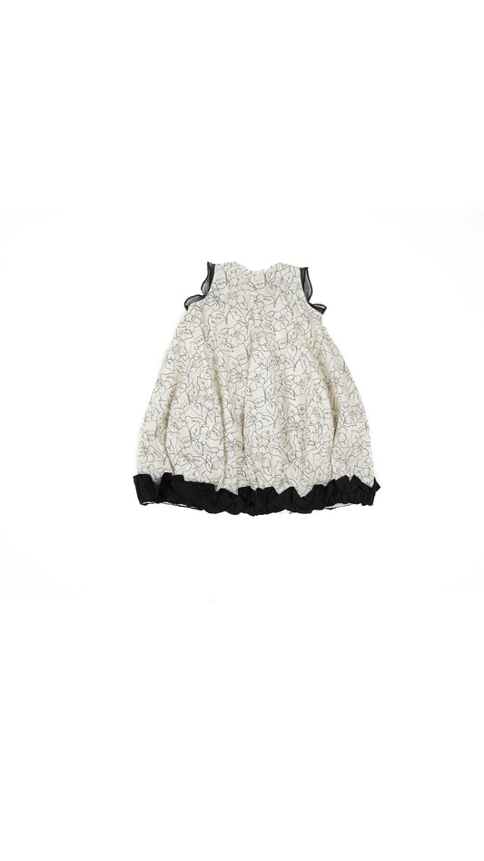Floral Printed Ruffle Detail Dress
