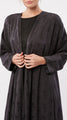 Palm Tree Jacquard Abaya
