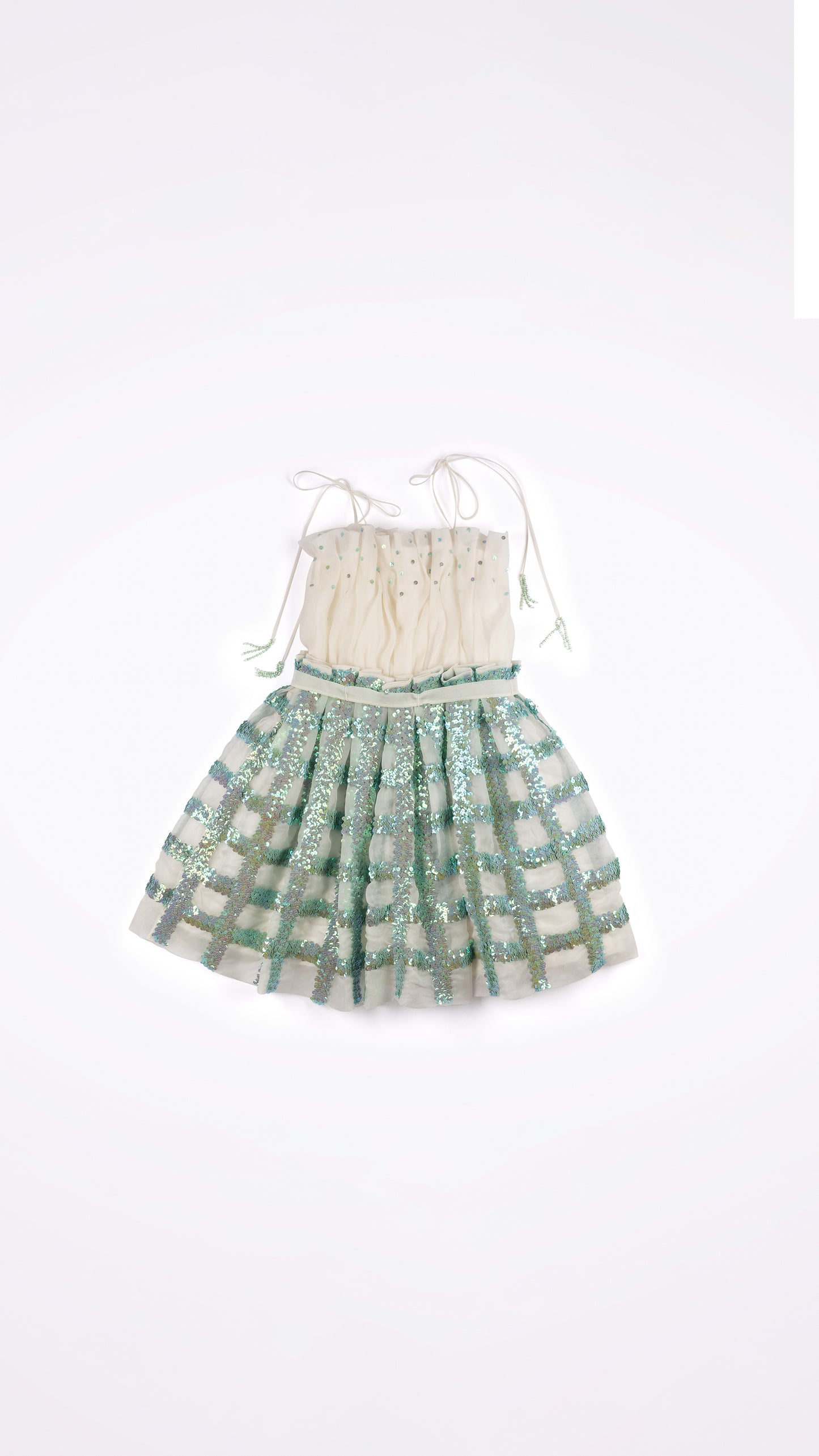 PINTUCKS DETAIL MIDI DRESS