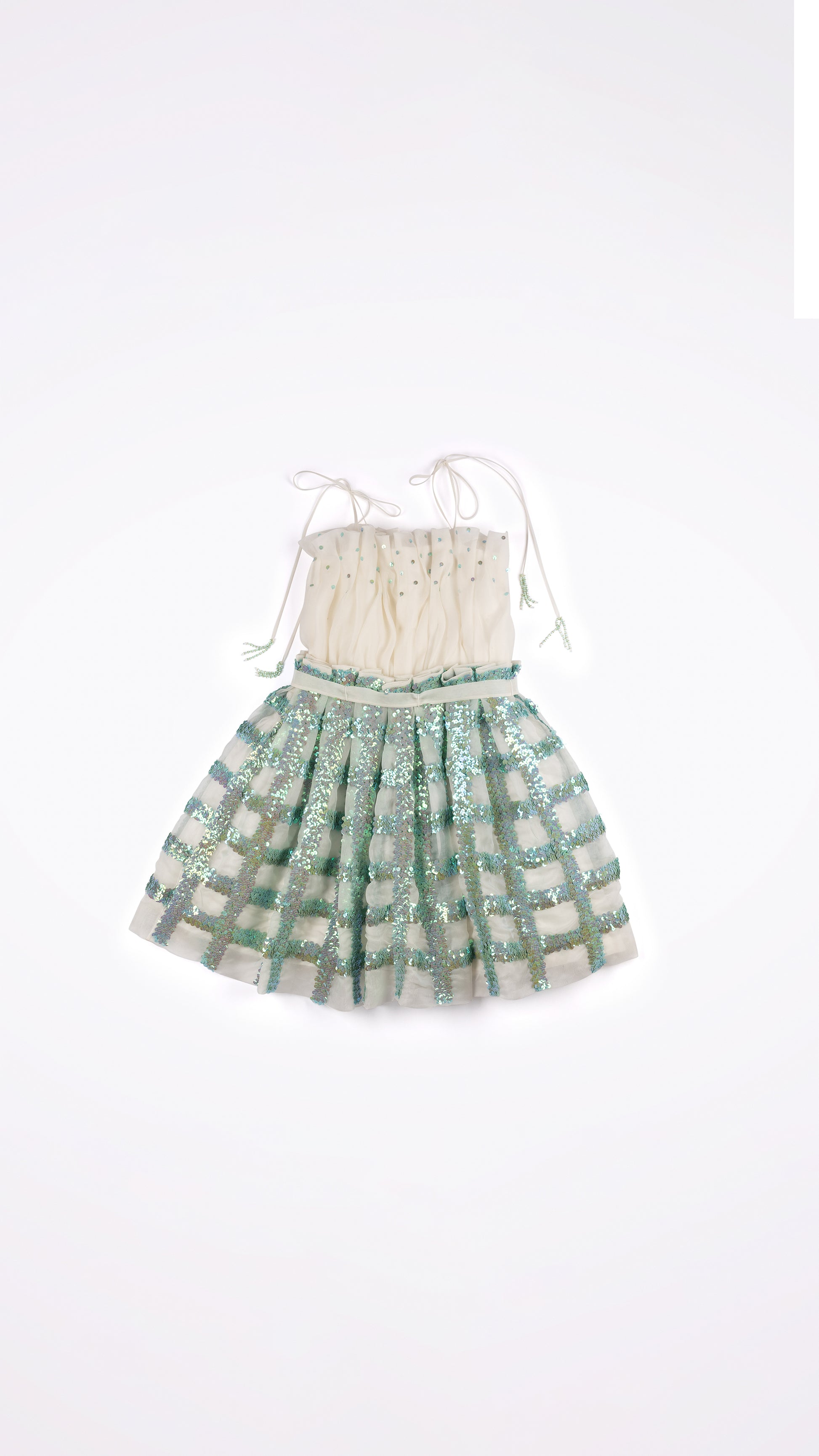 PINTUCKS DETAIL MIDI DRESS