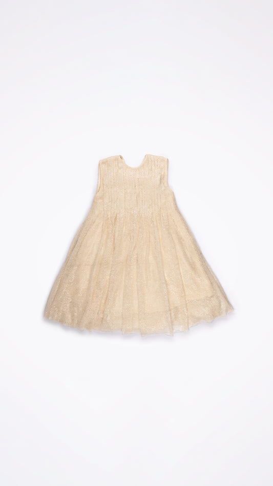 PINTUCKS DETAIL MIDI DRESS