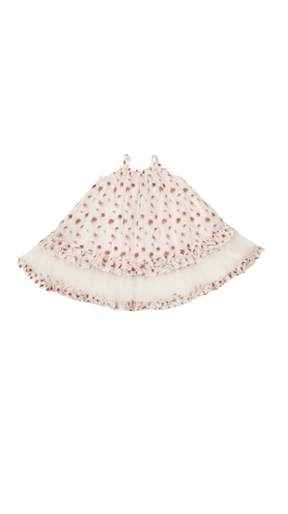 Tiered Ruffle-Hem Floral Print Sundress