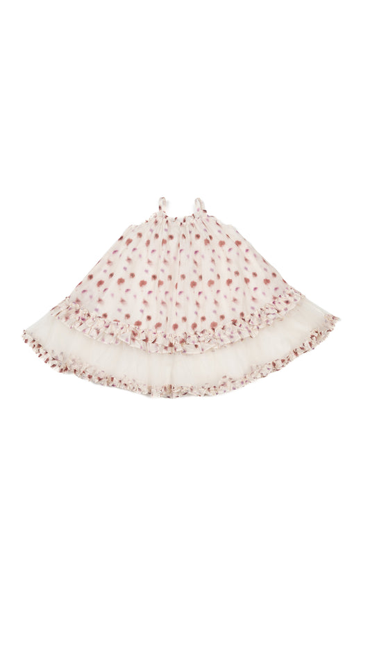 Tiered Ruffle-Hem Floral Print Sundress