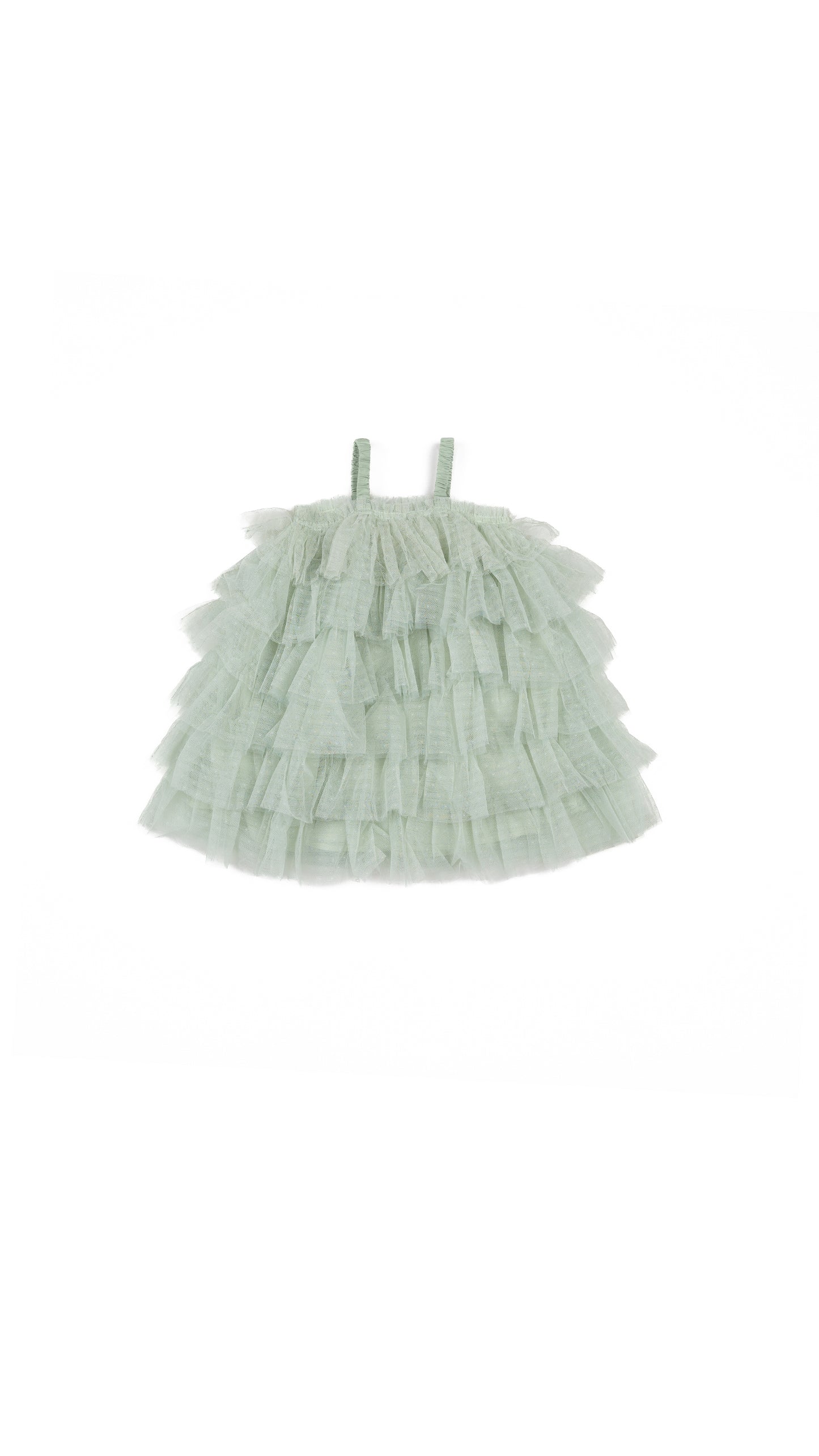 Tiered Tulle Ruffle Dress
