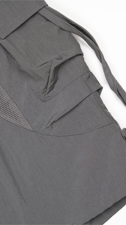 Multi-Pocket Cargo Skirt