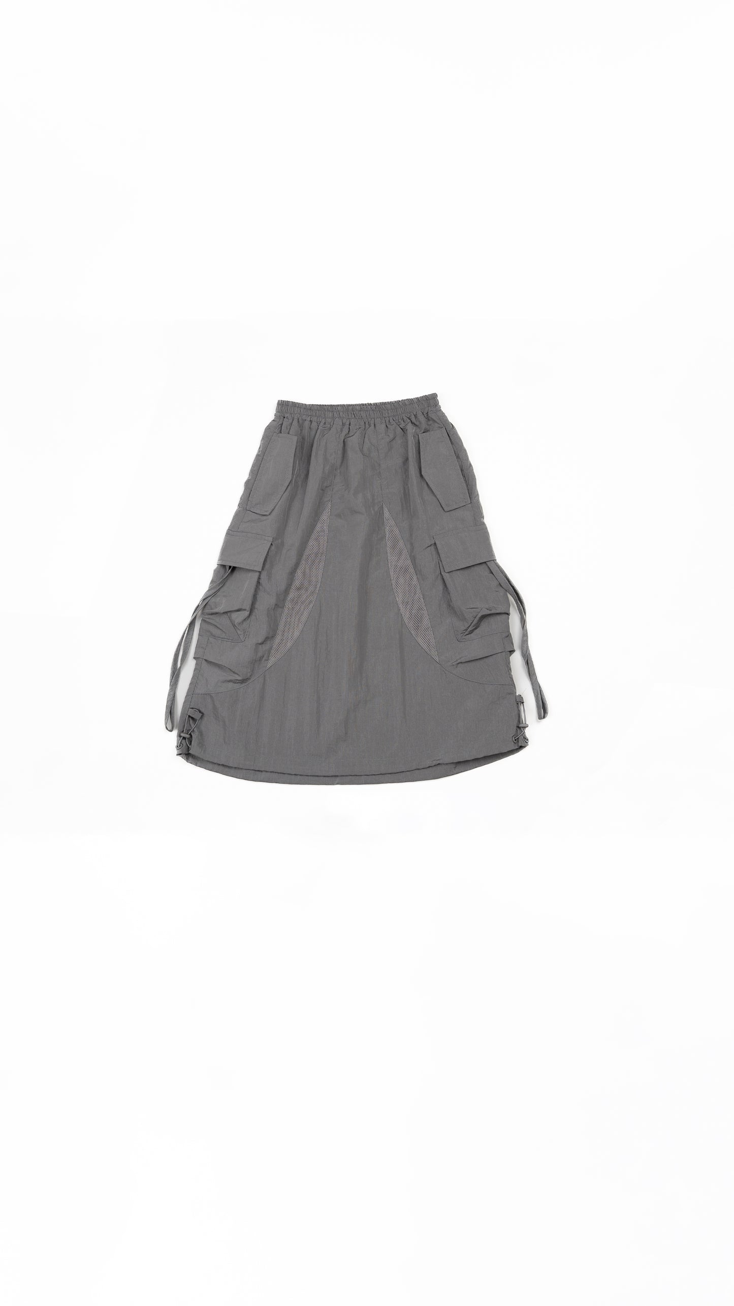 Multi-Pocket Cargo Skirt
