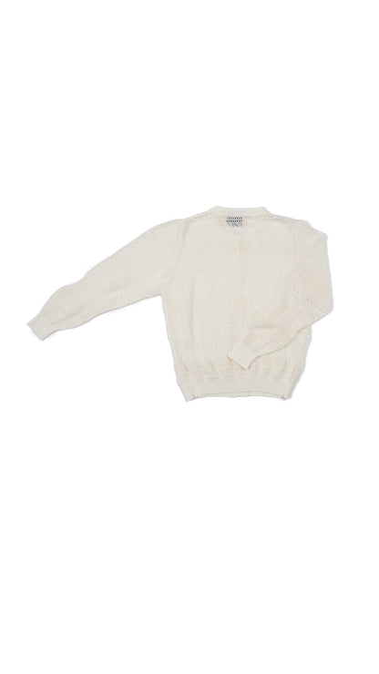 Pointelle Knit Cardigan