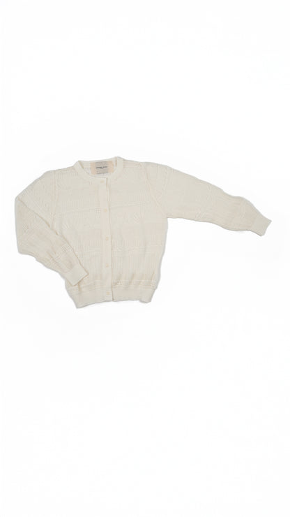 Pointelle Knit Cardigan