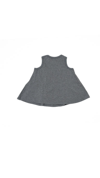 Draped Fabric-Rosettes Tank Top