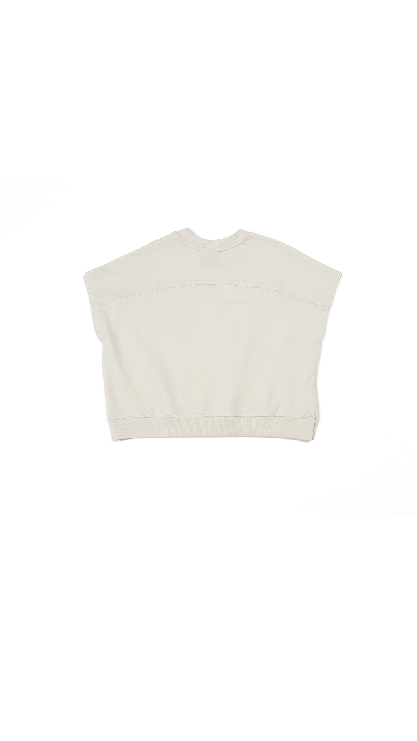 Paneled Boxy Sweatshirt