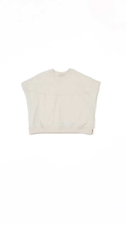 Paneled Boxy Sweatshirt