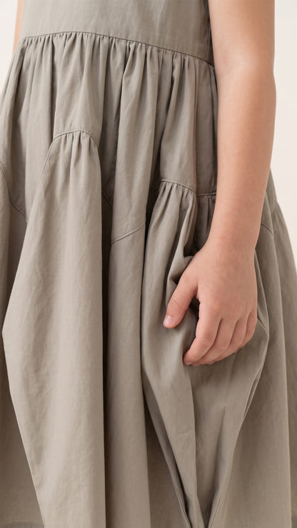 Multi-Panel Balloon Dress