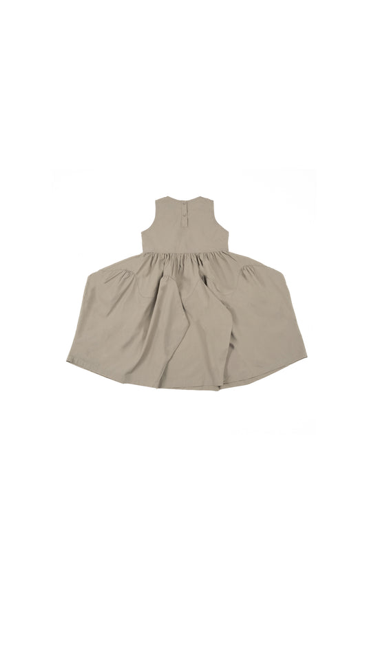 Multi-Panel Balloon Dress