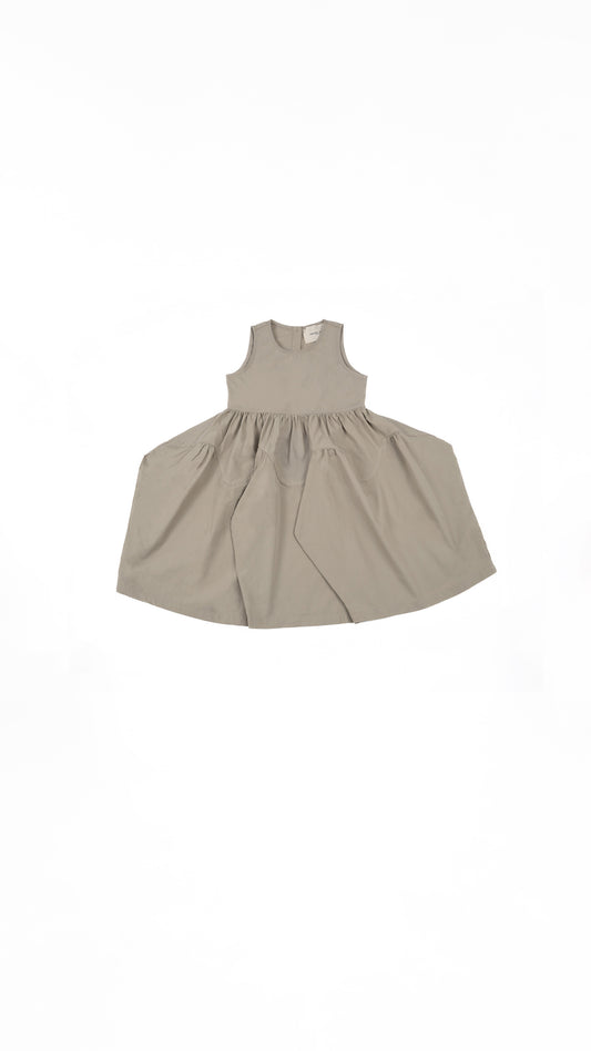 Multi-Panel Balloon Dress