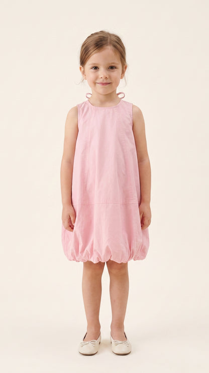 Paneled Trapeze Bubble Dress