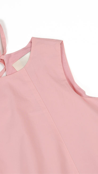 Paneled Trapeze Bubble Dress