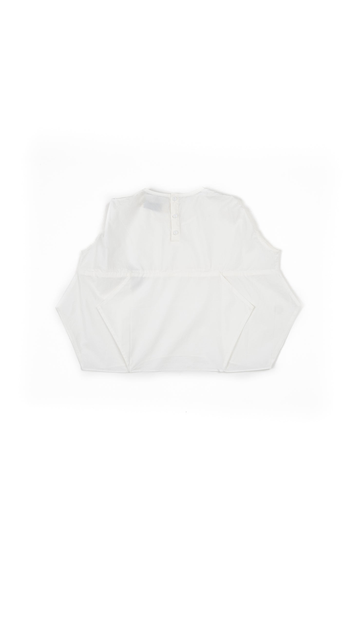 Geometric Origami-Hem Sleeveless Top
