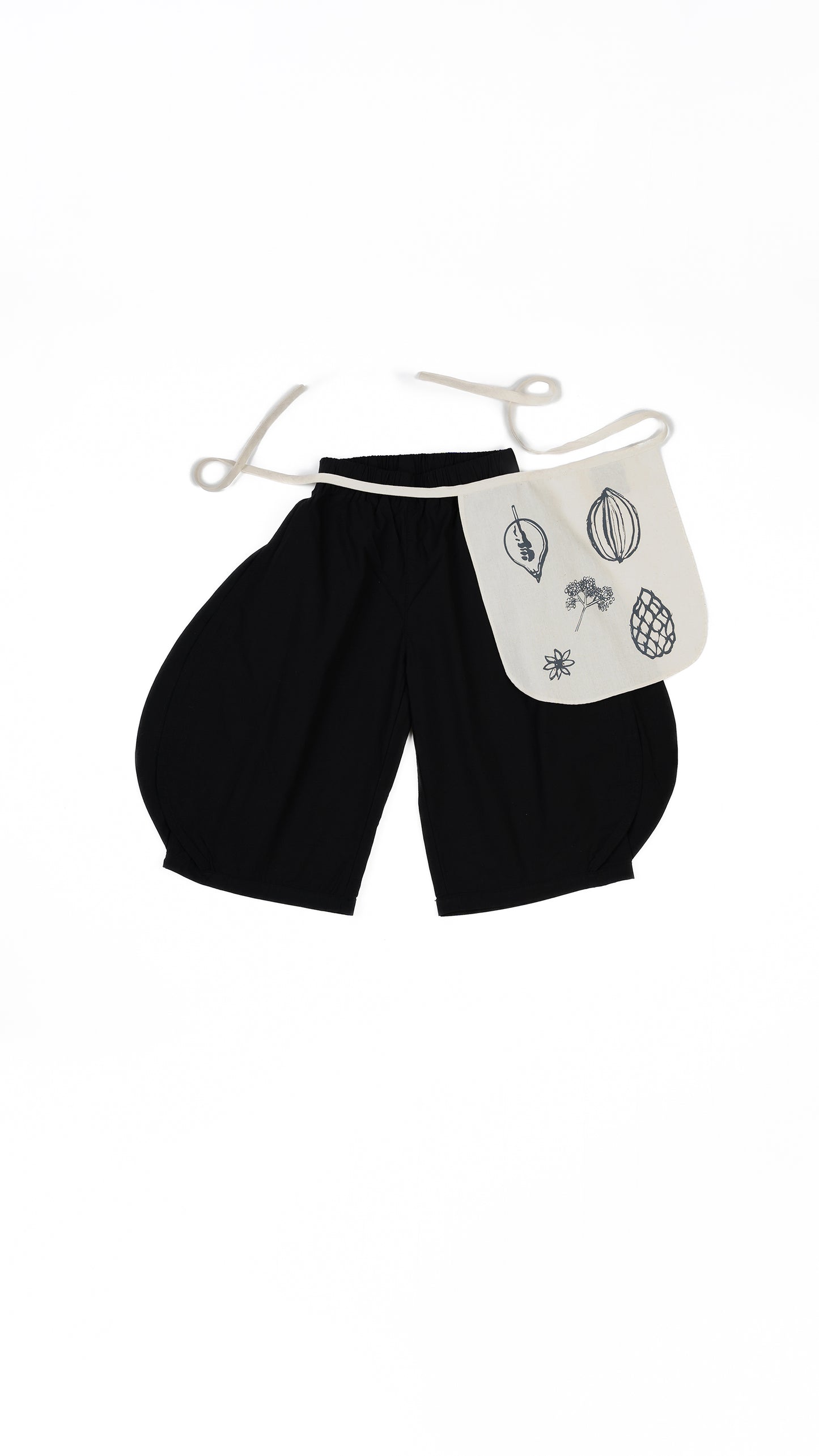 Side Flaps Detail Oversized pants