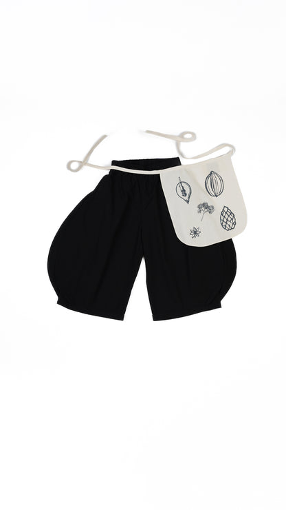Side Flaps Detail Oversized pants
