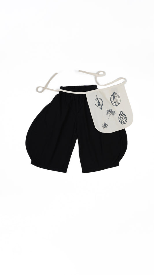 Side Flaps Detail Oversized pants