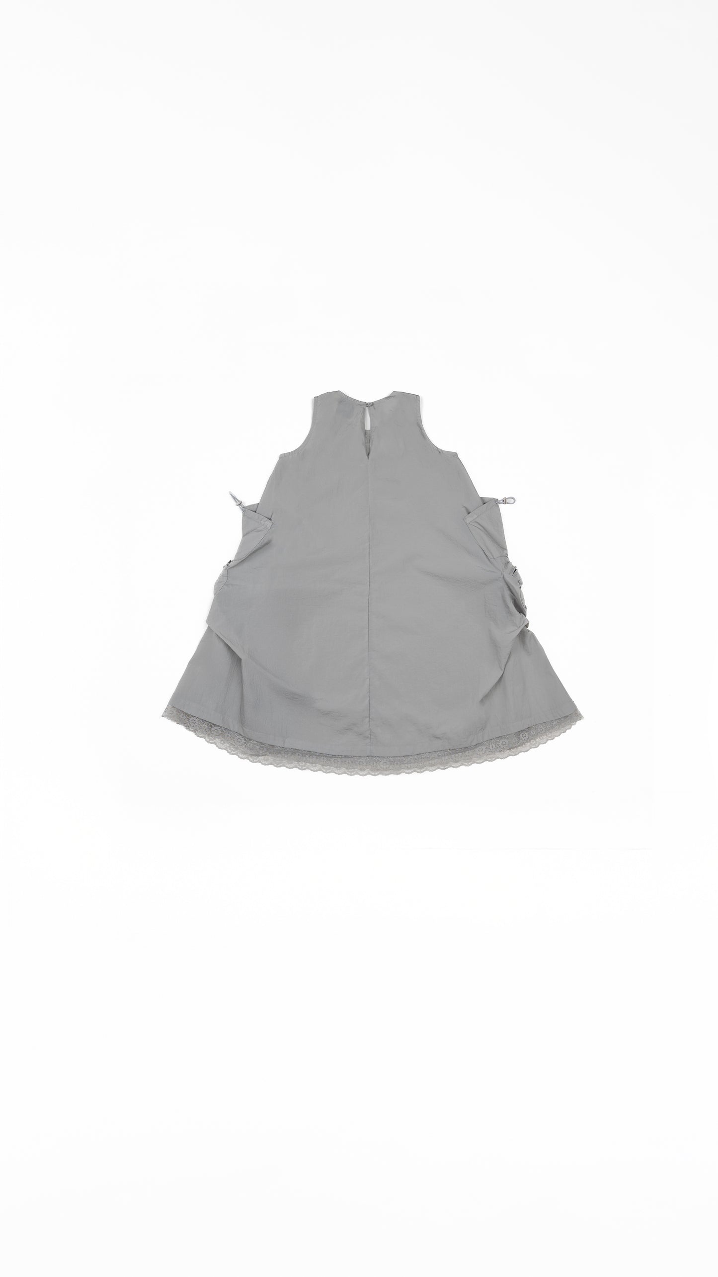 Multi-Pocket Trapeze Dress