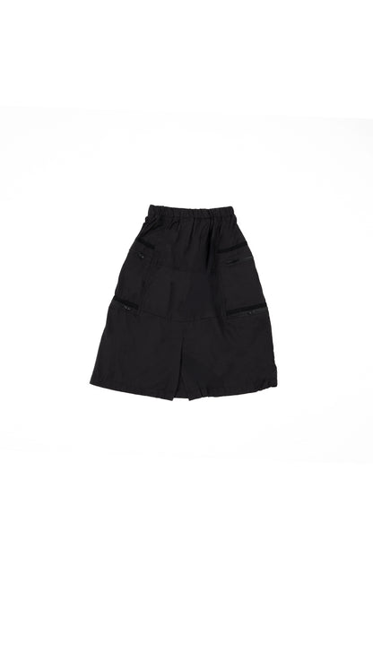 Cargo Multi-Pocket Column Skirt