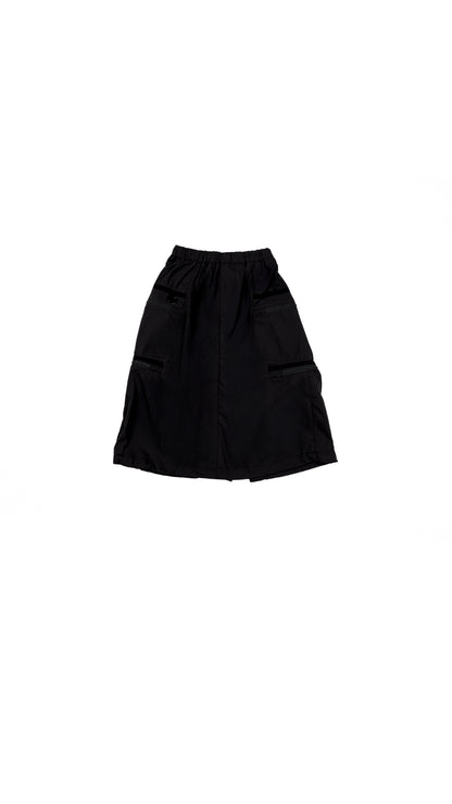 Cargo Multi-Pocket Column Skirt