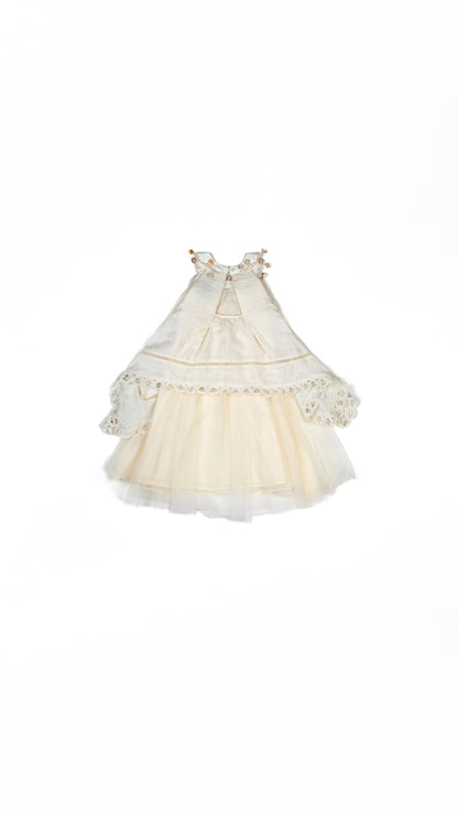 Shells N' Pearls Hanky Hem Layered Dress