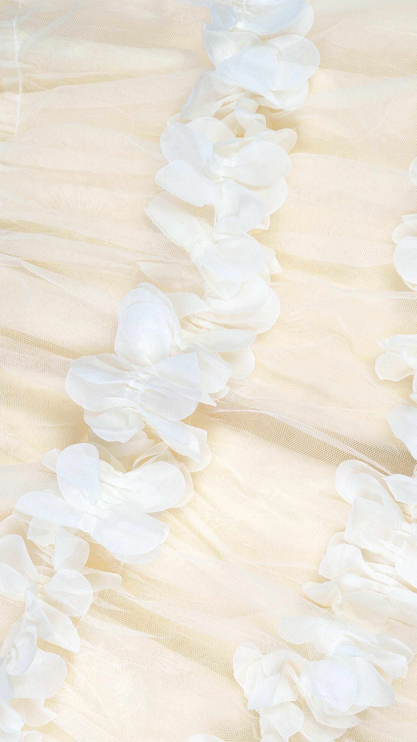 Floral Applique Tiered Dress