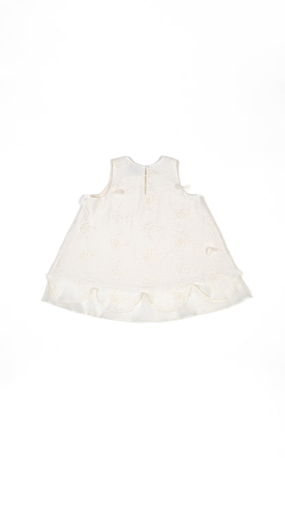 Butterfly Lace Applique Layered Top