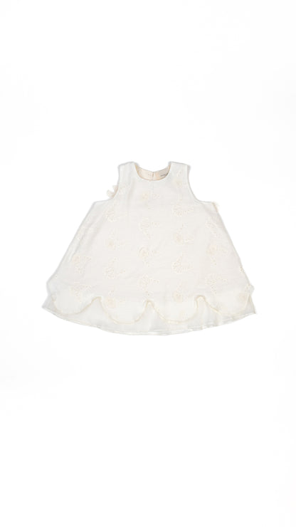 Butterfly Lace Applique Layered Top