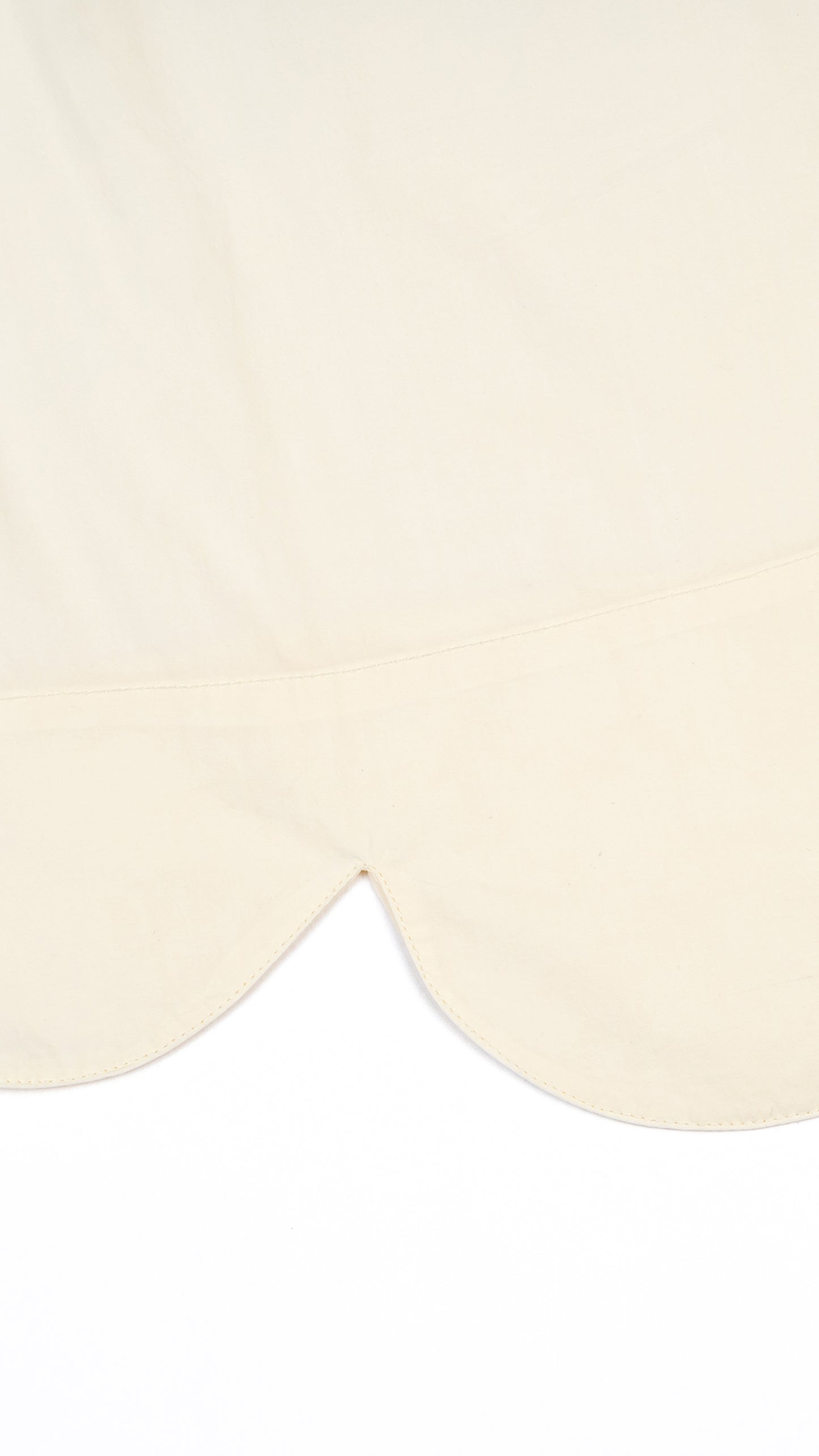 Scallop Hem Trapeze Top