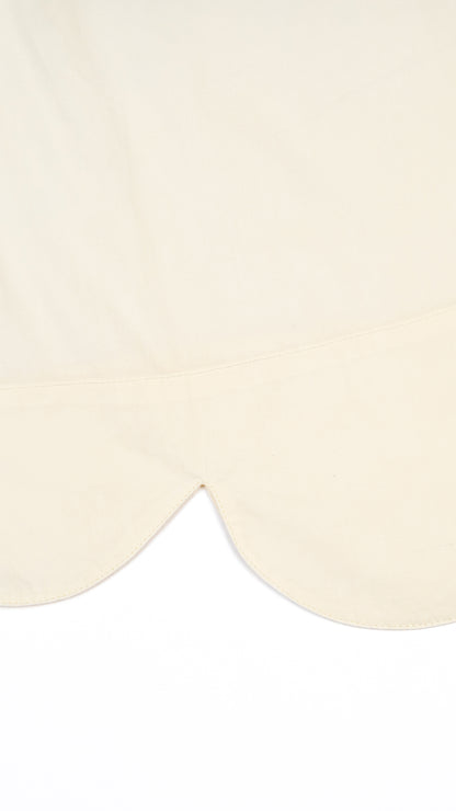 Scallop Hem Trapeze Top
