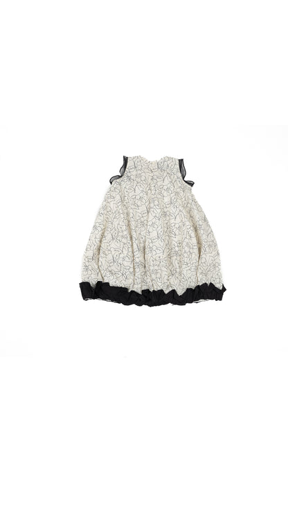 Floral Printed Ruffle Detail Dress