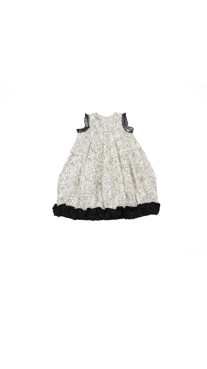 Floral Printed Ruffle Detail Dress