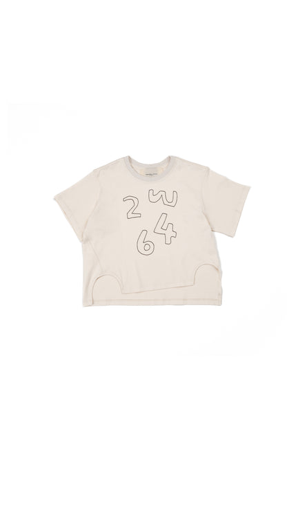 Cutaway-Hem Detail High Low Tee