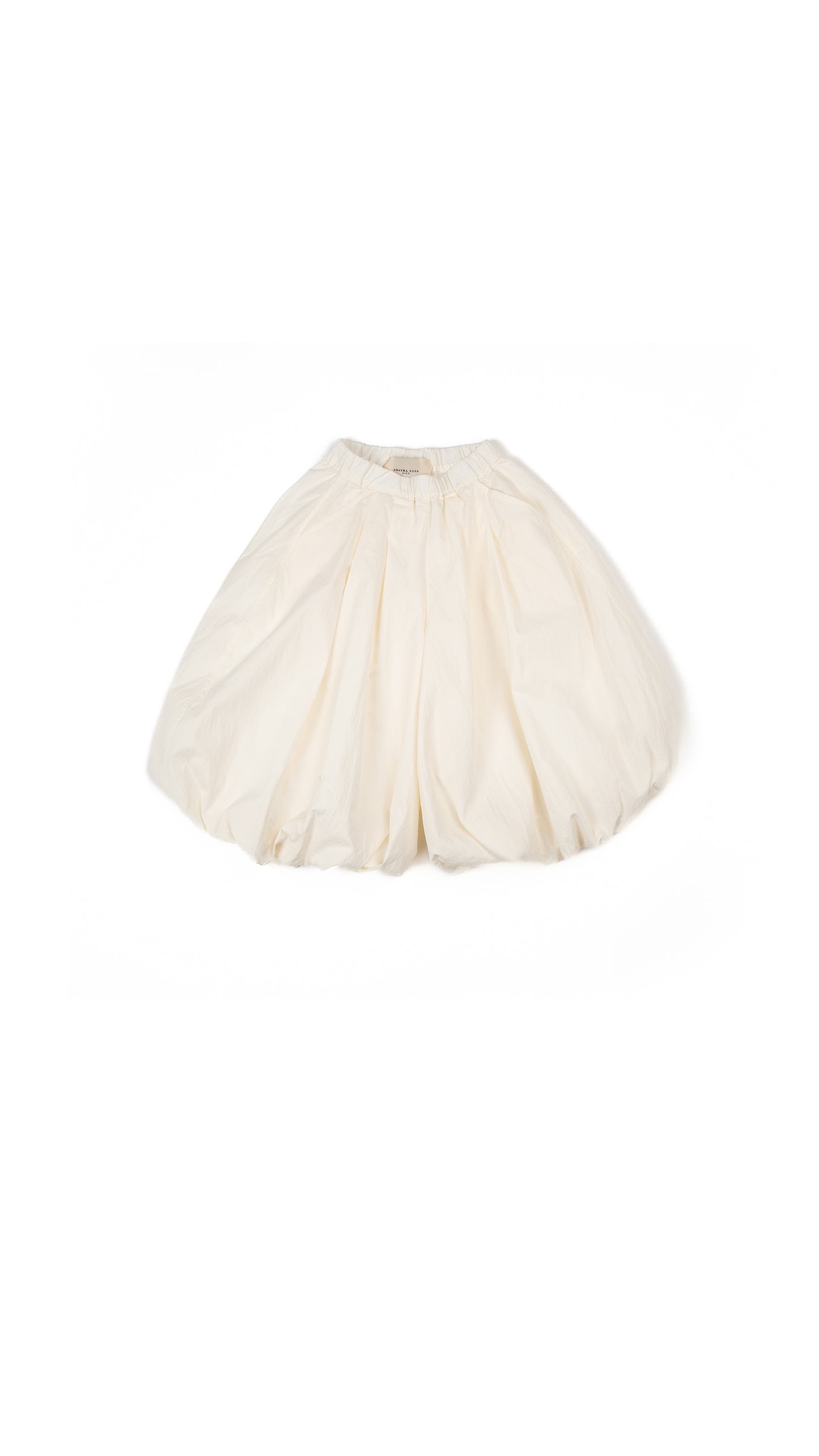 Pleated Bubble Hem Culottes