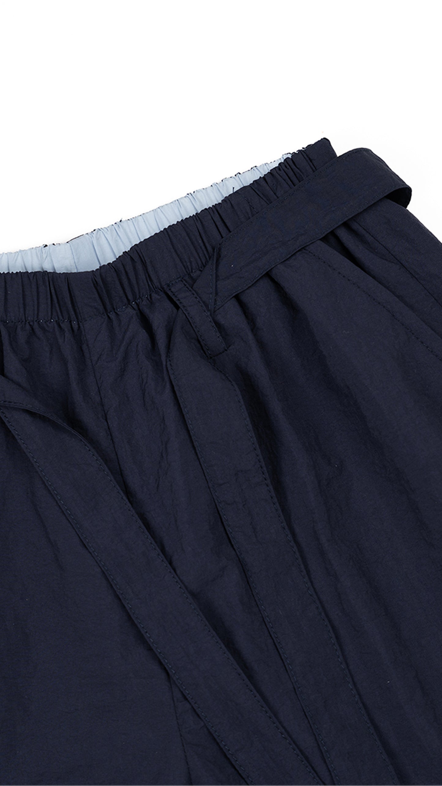 Tie-Waist Wide Leg Culottes