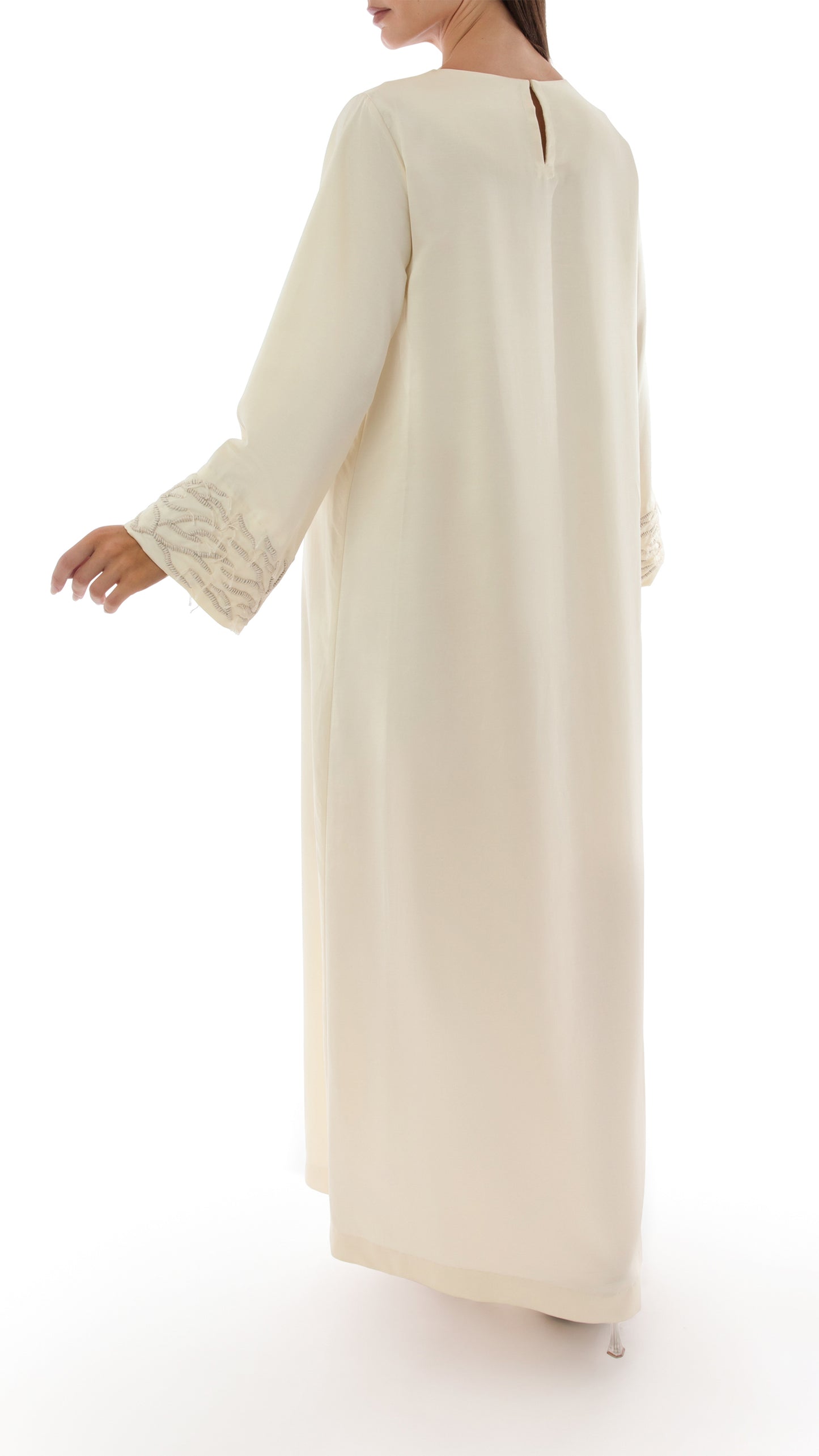 Embroidered Bell Sleeve Dress